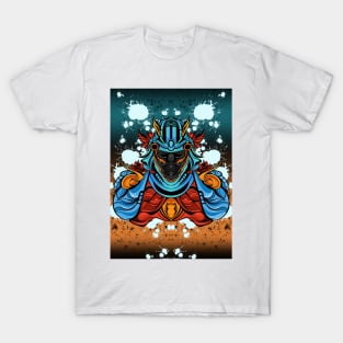 Samurai japan illustrations T-Shirt